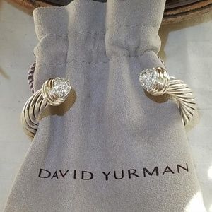 BRAND NEW 7mm Cable Classics Collection w/Diamonds